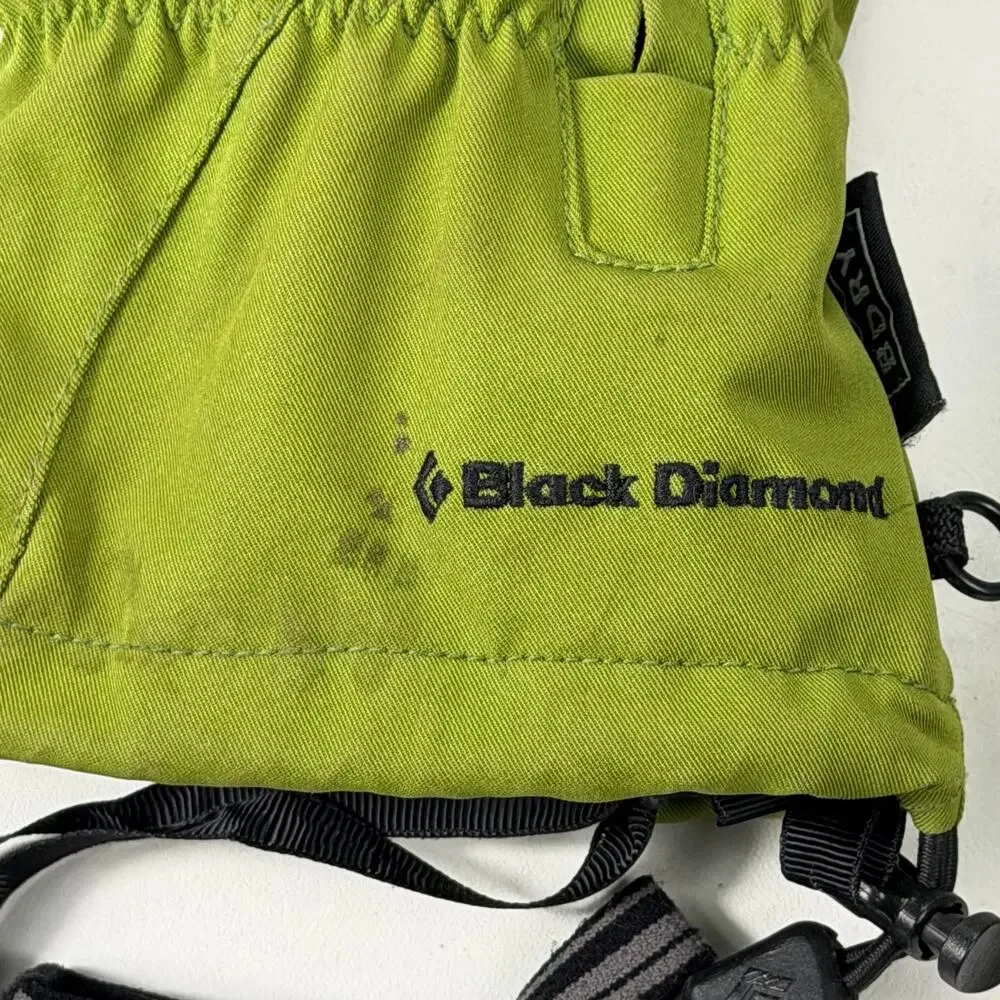 Black Diamond Mercury Mitts Green Youth Large